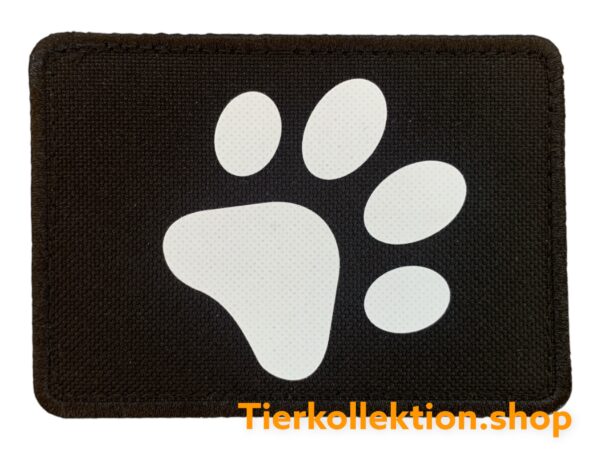 Patch schwarz Pfötli