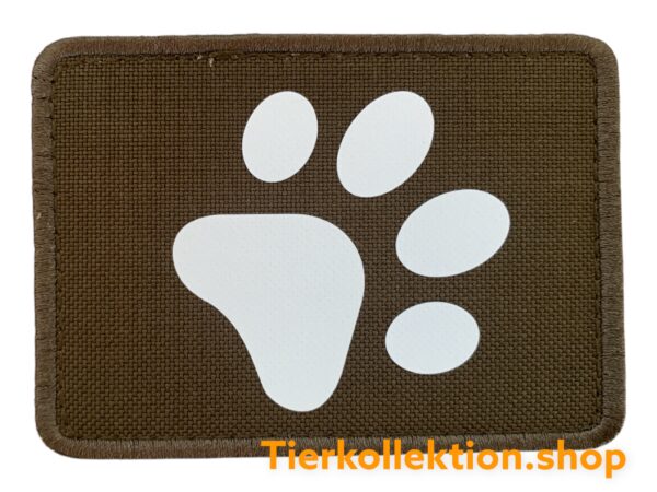 Patch olive Pfötli