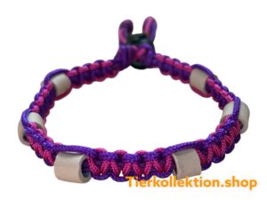 EM-Zeckenhalsband violett 1