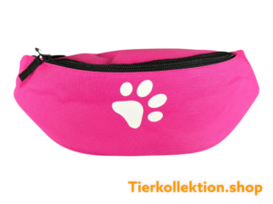 Belt Bag Bauchtasche pfötli fuchsia
