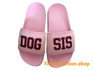 badelatschen rosa dog sis